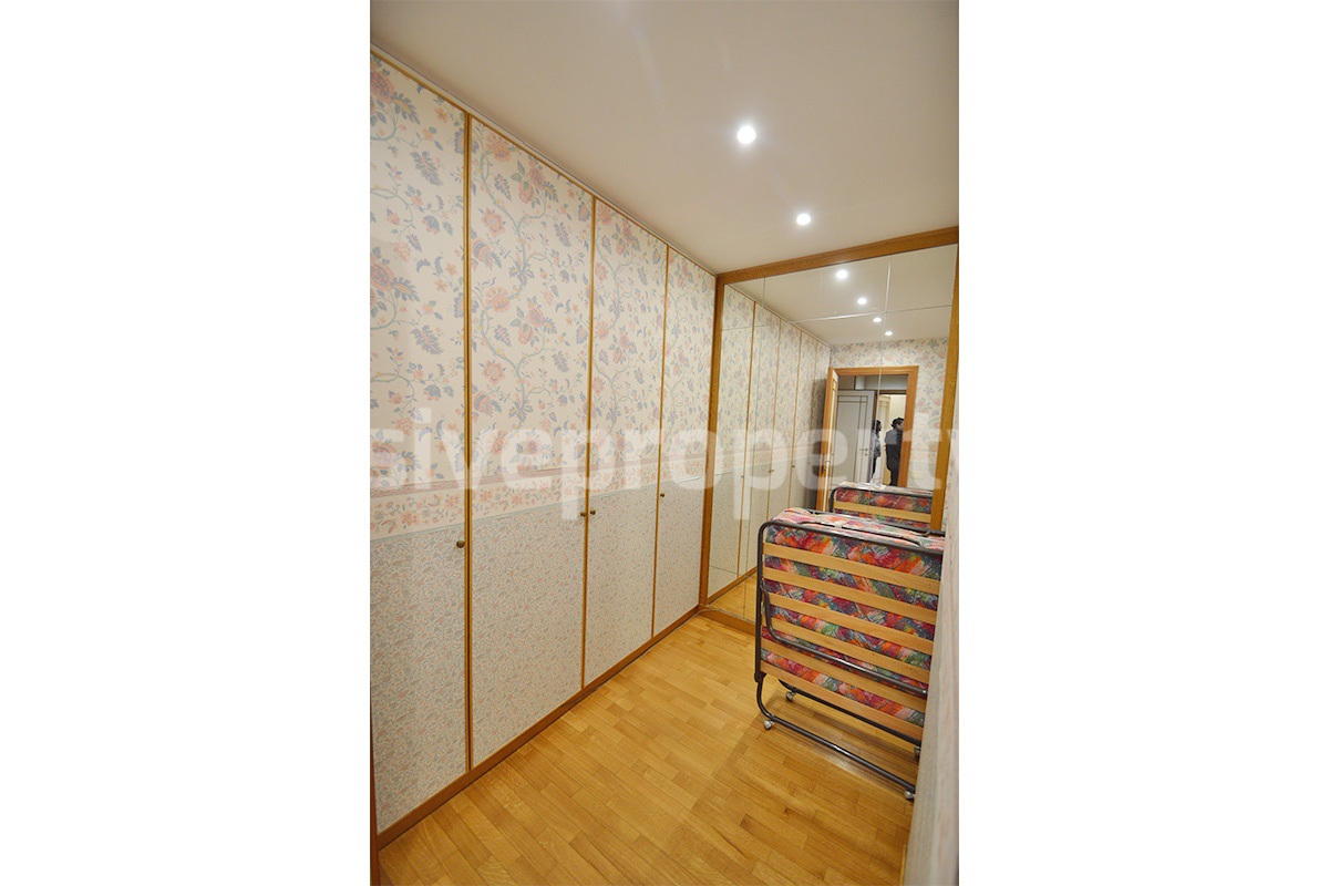 Spacious stone property with terrace - lift - garage and two units for sale in Bagnoli del Trigno - Molise - Italy