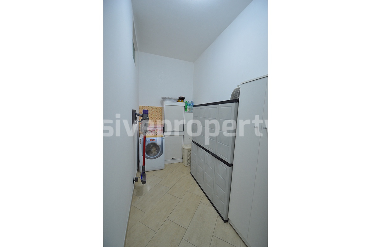 Spacious detached house with two apartments - land and solar panels for sale in Baranello - Molise - Italy