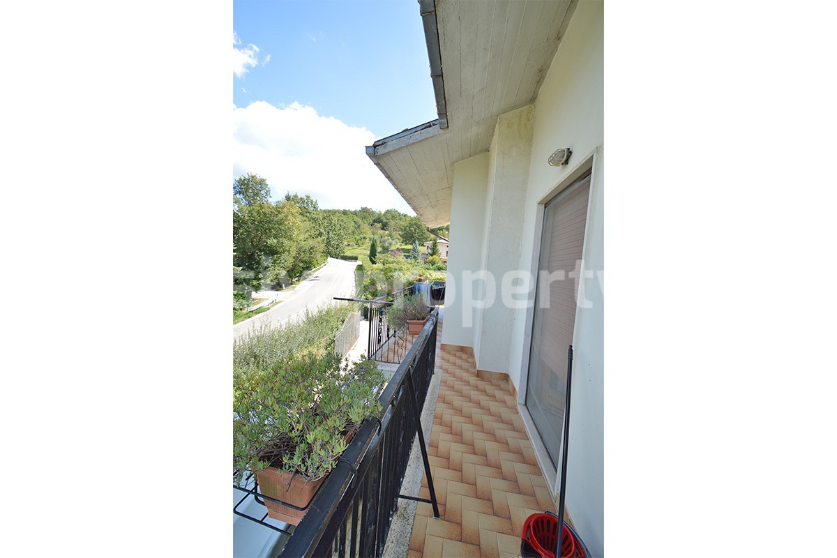 Spacious detached house with two apartments - land and solar panels for sale in Baranello - Molise - Italy