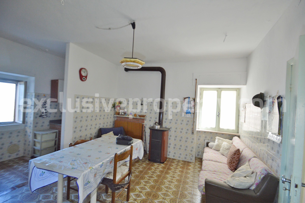 Charming Townhouse with Panoramic Sea-View Terrace in Montemitro - Molise - Italy