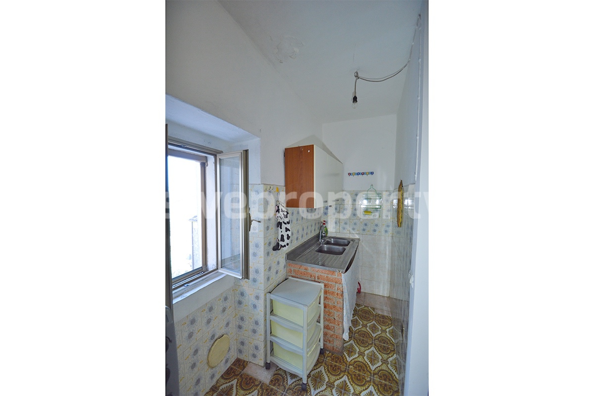 Charming Townhouse with Panoramic Sea-View Terrace in Montemitro - Molise - Italy