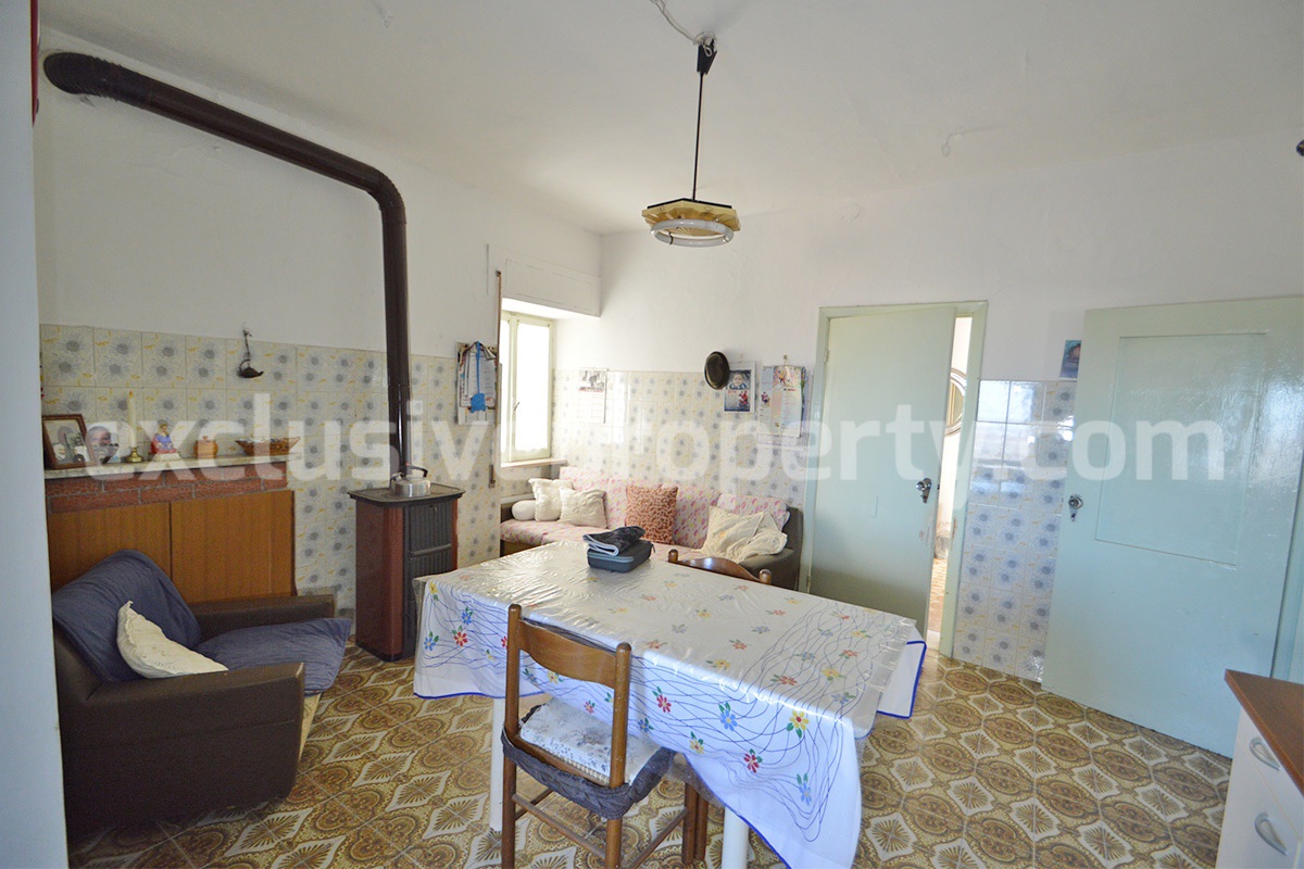 Charming Townhouse with Panoramic Sea-View Terrace in Montemitro - Molise - Italy