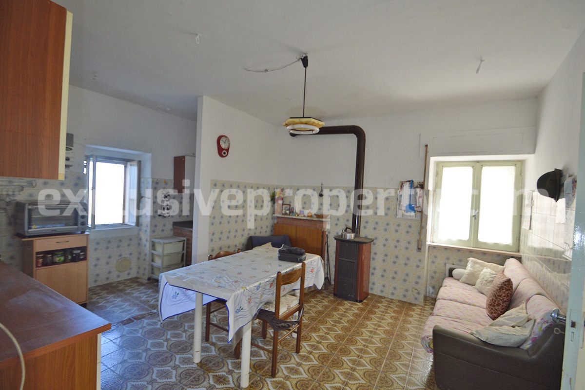 Charming Townhouse with Panoramic Sea-View Terrace in Montemitro - Molise - Italy