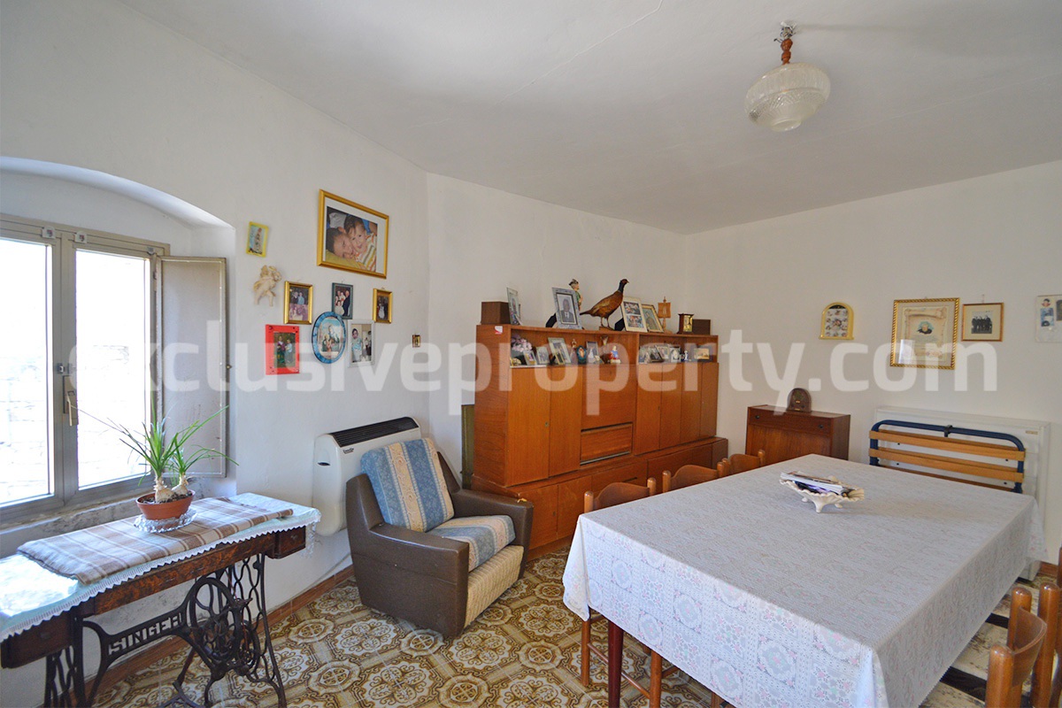Charming Townhouse with Panoramic Sea-View Terrace in Montemitro - Molise - Italy