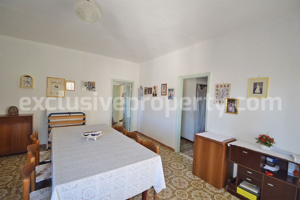 Charming Townhouse with Panoramic Sea-View Terrace in Montemitro - Molise - Italy