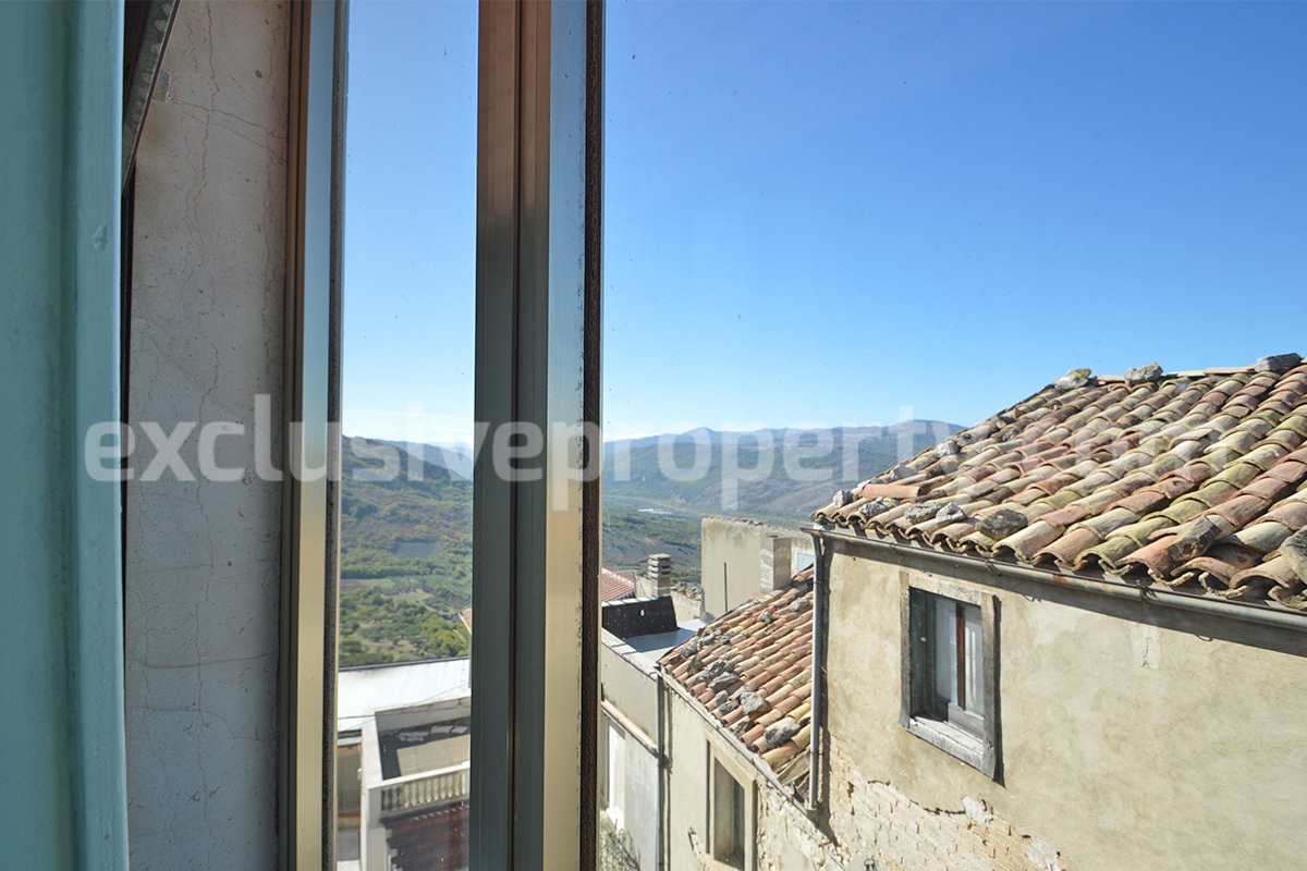 Charming Townhouse with Panoramic Sea-View Terrace in Montemitro - Molise - Italy