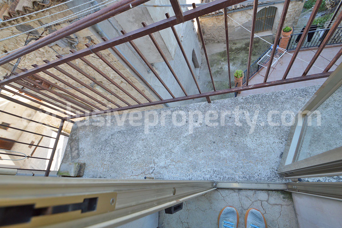 Charming Townhouse with Panoramic Sea-View Terrace in Montemitro - Molise - Italy