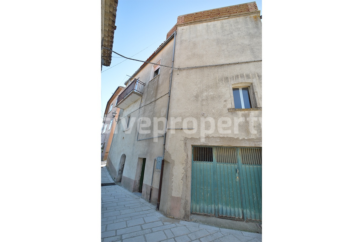 Charming Townhouse with Panoramic Sea-View Terrace in Montemitro - Molise - Italy