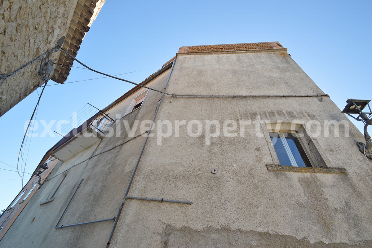 Charming Townhouse with Panoramic Sea-View Terrace in Montemitro - Molise - Italy