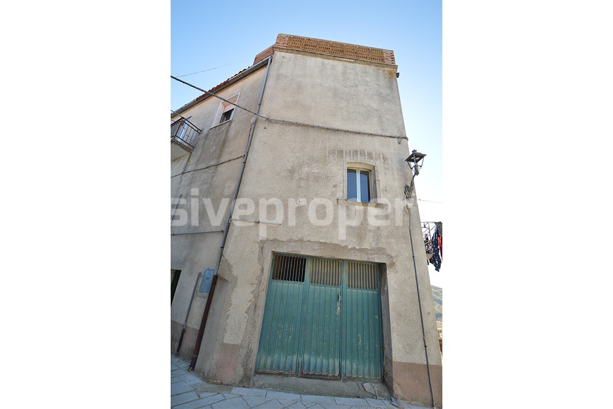 Charming Townhouse with Panoramic Sea-View Terrace in Montemitro - Molise - Italy