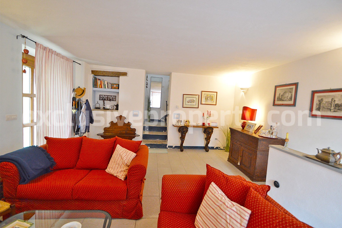 4-Bedroom Renovated Home with Garden - Panoramic Views for Sale in Molise - Italy - Move-In Ready