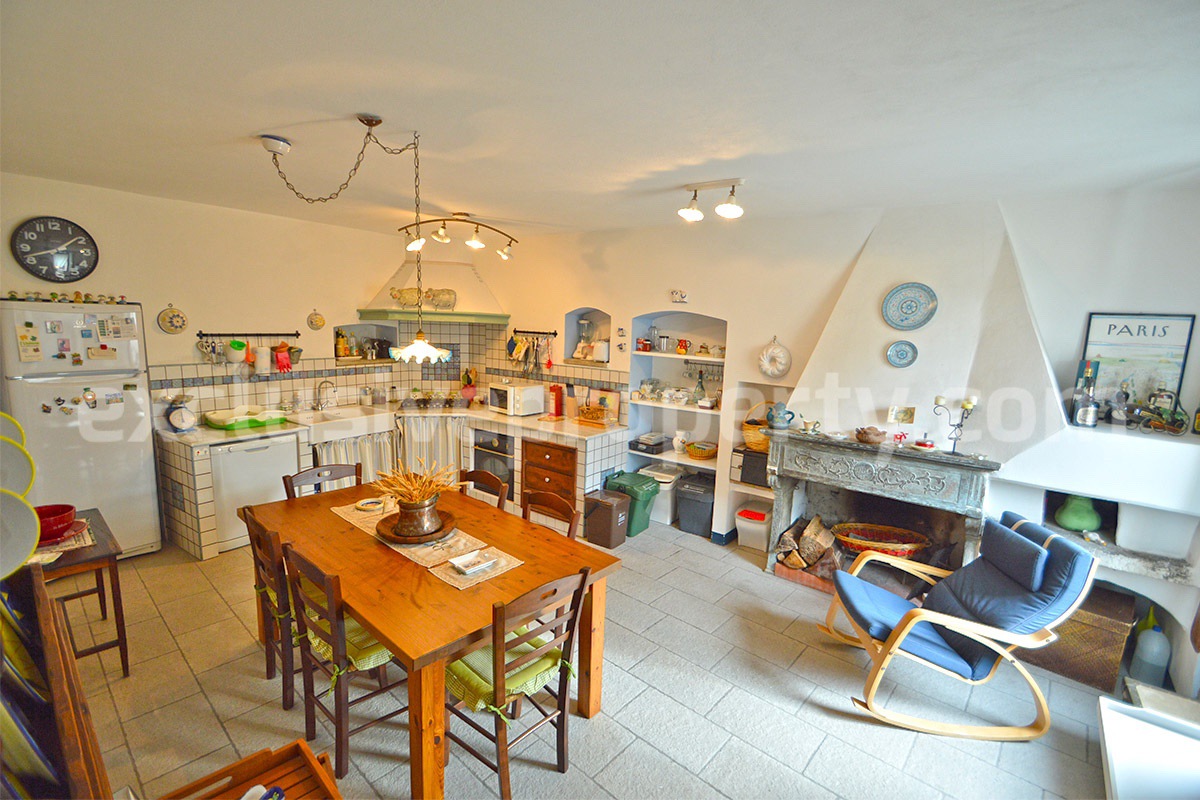 4-Bedroom Renovated Home with Garden - Panoramic Views for Sale in Molise - Italy - Move-In Ready