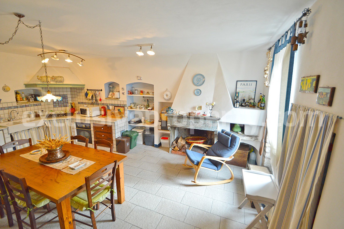 4-Bedroom Renovated Home with Garden - Panoramic Views for Sale in Molise - Italy - Move-In Ready