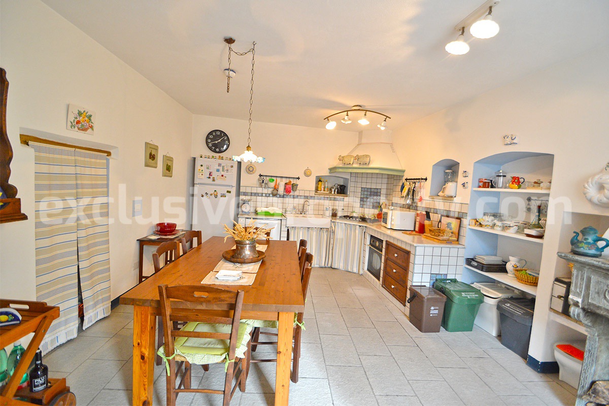 4-Bedroom Renovated Home with Garden - Panoramic Views for Sale in Molise - Italy - Move-In Ready