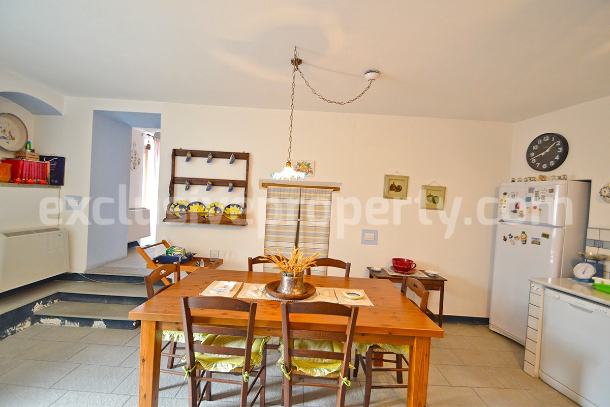 4-Bedroom Renovated Home with Garden - Panoramic Views for Sale in Molise - Italy - Move-In Ready