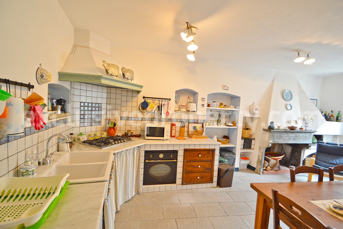 4-Bedroom Renovated Home with Garden - Panoramic Views for Sale in Molise - Italy - Move-In Ready