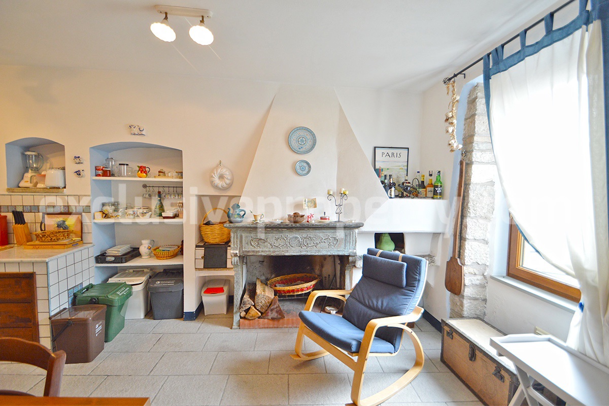 4-Bedroom Renovated Home with Garden - Panoramic Views for Sale in Molise - Italy - Move-In Ready