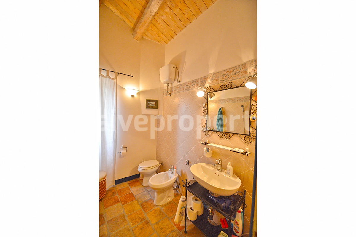 4-Bedroom Renovated Home with Garden - Panoramic Views for Sale in Molise - Italy - Move-In Ready