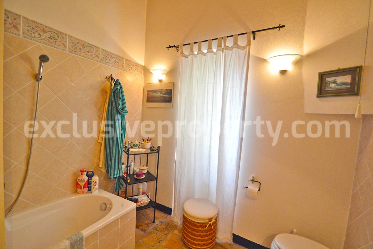 4-Bedroom Renovated Home with Garden - Panoramic Views for Sale in Molise - Italy - Move-In Ready