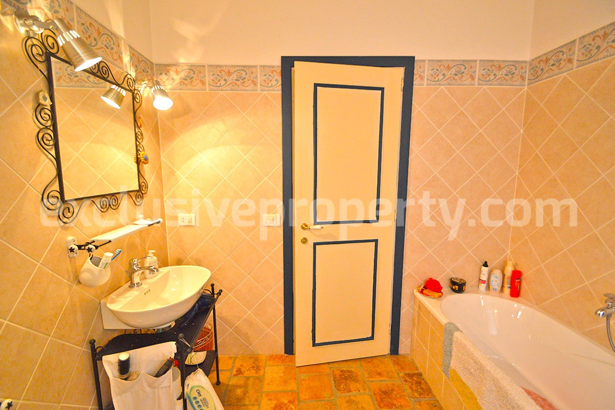 4-Bedroom Renovated Home with Garden - Panoramic Views for Sale in Molise - Italy - Move-In Ready