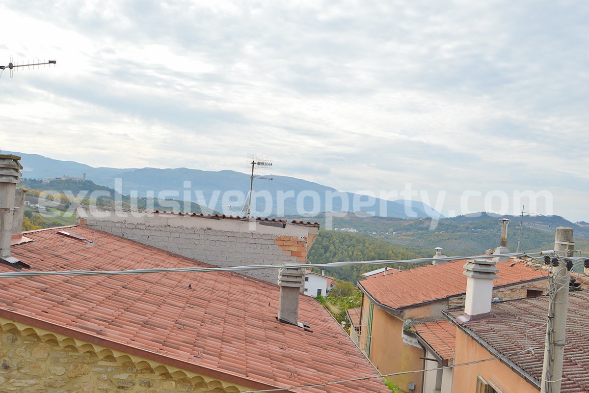 4-Bedroom Renovated Home with Garden - Panoramic Views for Sale in Molise - Italy - Move-In Ready