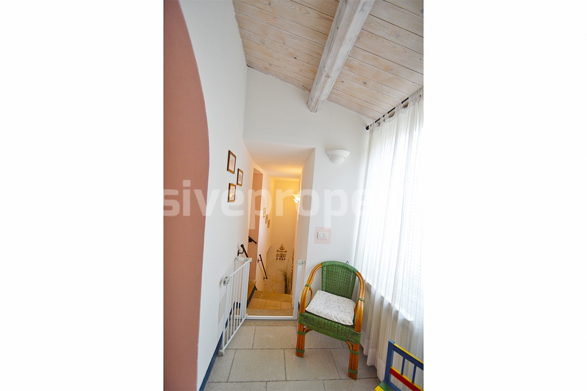 4-Bedroom Renovated Home with Garden - Panoramic Views for Sale in Molise - Italy - Move-In Ready