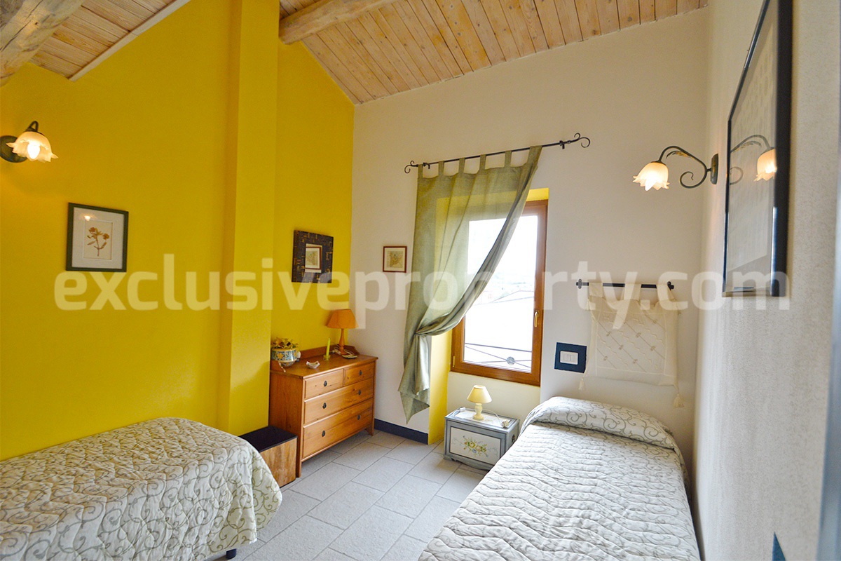 4-Bedroom Renovated Home with Garden - Panoramic Views for Sale in Molise - Italy - Move-In Ready