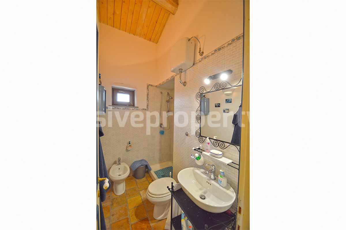 4-Bedroom Renovated Home with Garden - Panoramic Views for Sale in Molise - Italy - Move-In Ready