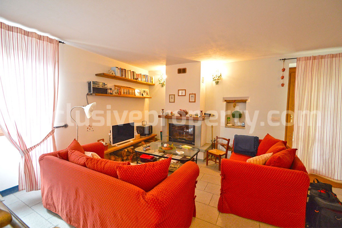 4-Bedroom Renovated Home with Garden - Panoramic Views for Sale in Molise - Italy - Move-In Ready