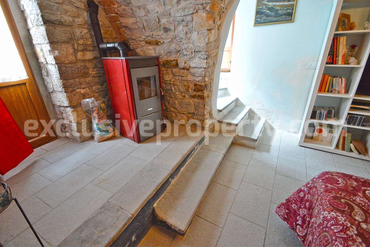 4-Bedroom Renovated Home with Garden - Panoramic Views for Sale in Molise - Italy - Move-In Ready