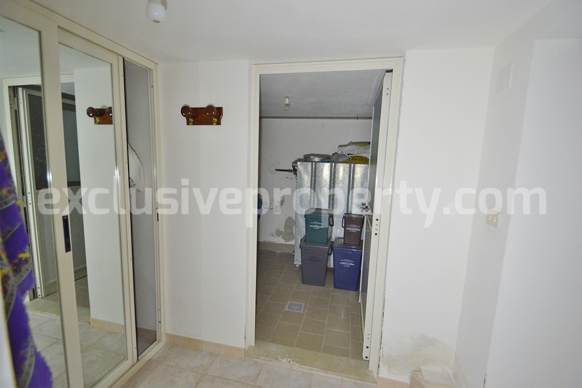 Furnished Habitable Townhouse with Outdoor Space for Sale in San Felice del Molise - Italy