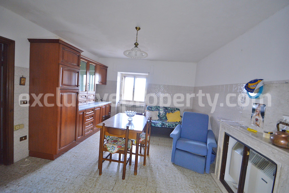 Affordable Village Home with Garage and Panoramic Views in Acquaviva Collecroce - Molise
