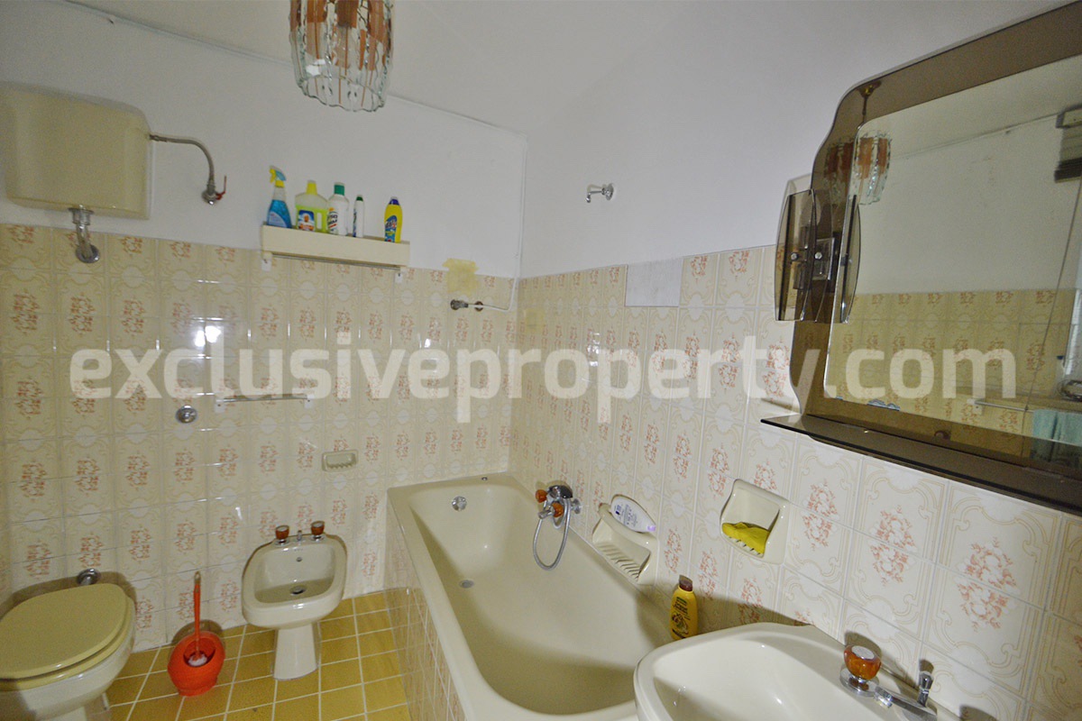 Affordable Village Home with Garage and Panoramic Views in Acquaviva Collecroce - Molise