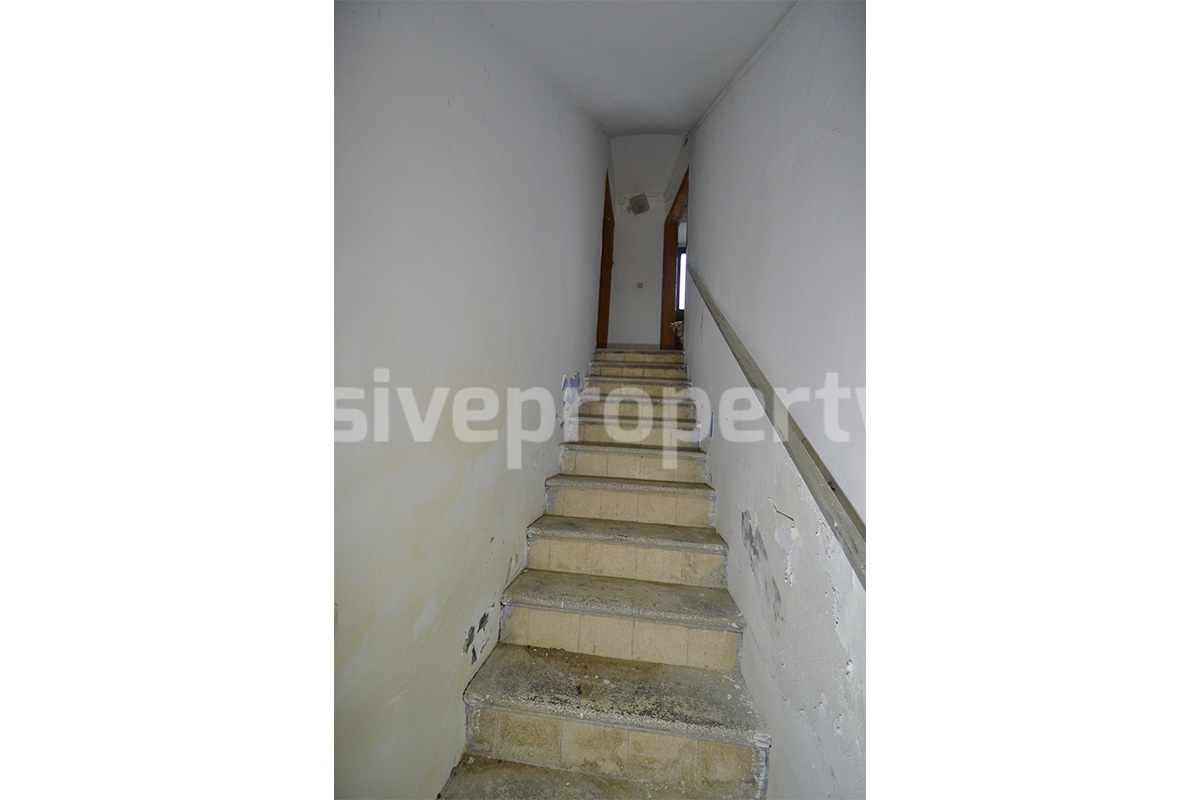 Historic Palace for Sale in Bagnoli del Trigno - Molise with Garden - Terrace and Panoramic Views