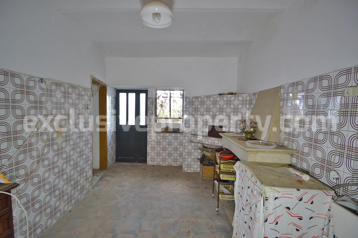 Historic Palace for Sale in Bagnoli del Trigno - Molise with Garden - Terrace and Panoramic Views