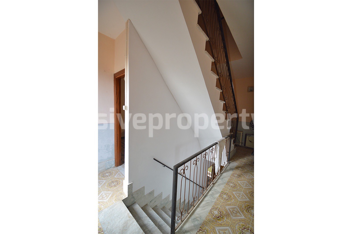 Historic Palace for Sale in Bagnoli del Trigno - Molise with Garden - Terrace and Panoramic Views