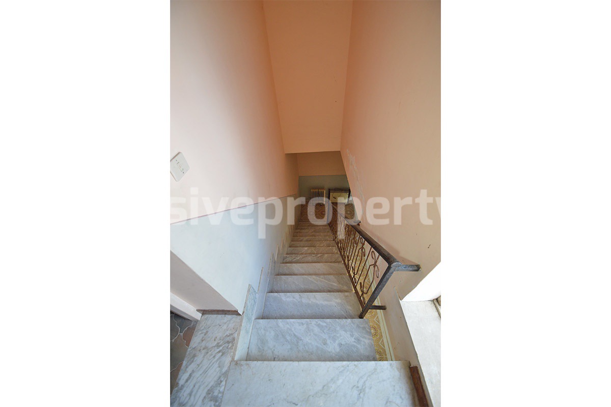 Historic Palace for Sale in Bagnoli del Trigno - Molise with Garden - Terrace and Panoramic Views