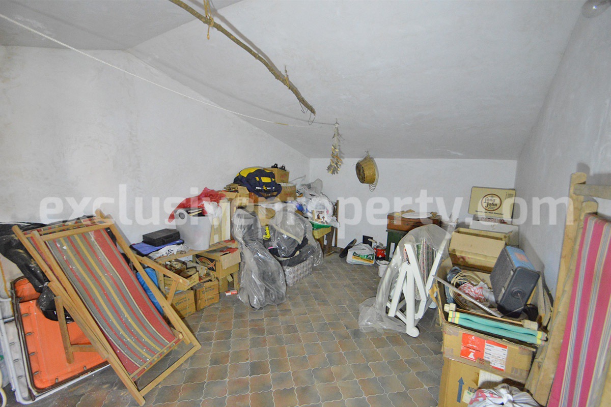 Historic Palace for Sale in Bagnoli del Trigno - Molise with Garden - Terrace and Panoramic Views