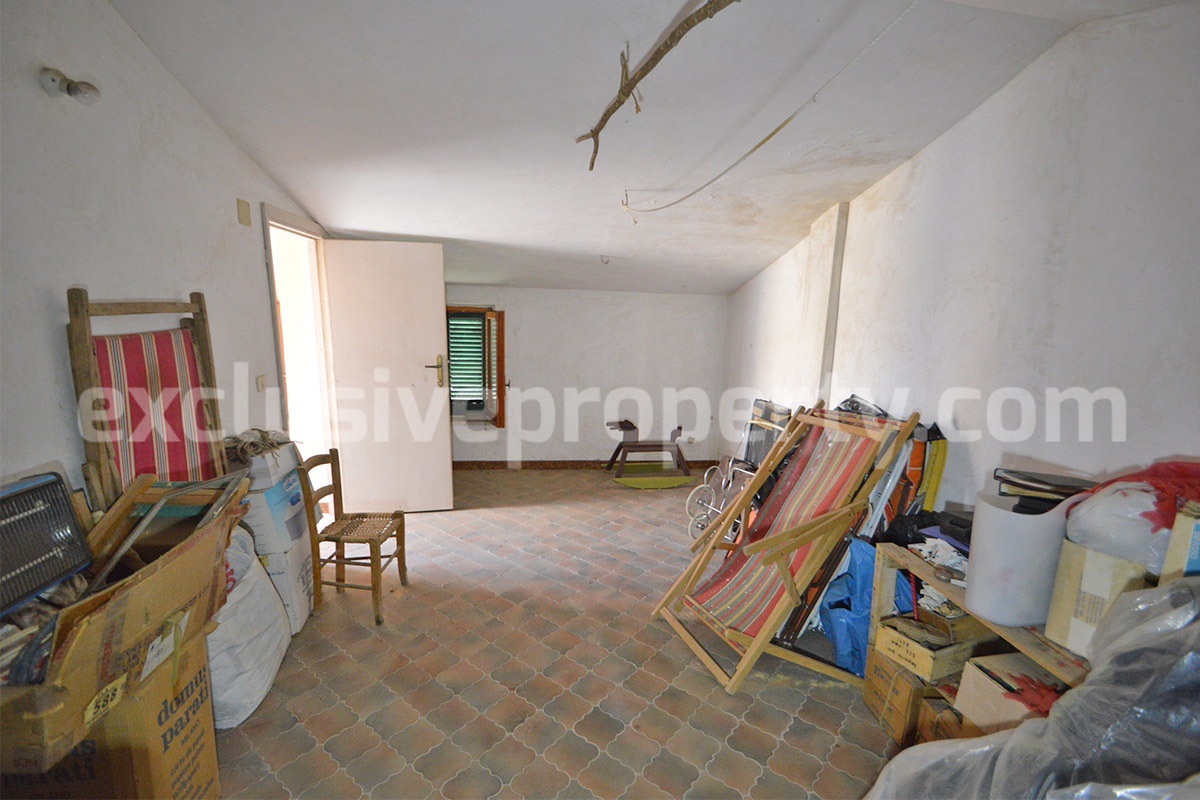 Historic Palace for Sale in Bagnoli del Trigno - Molise with Garden - Terrace and Panoramic Views
