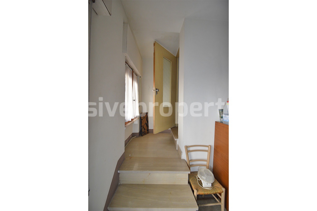 Charming Townhouse with Panoramic Terrace for Sale in Bagnoli del Trigno in Molise