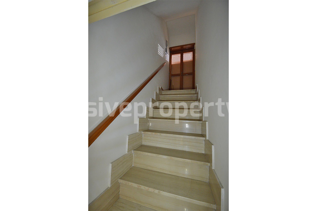 Charming Townhouse with Panoramic Terrace for Sale in Bagnoli del Trigno in Molise