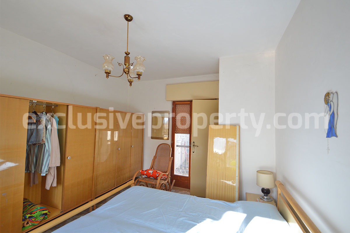 Charming Townhouse with Panoramic Terrace for Sale in Bagnoli del Trigno in Molise