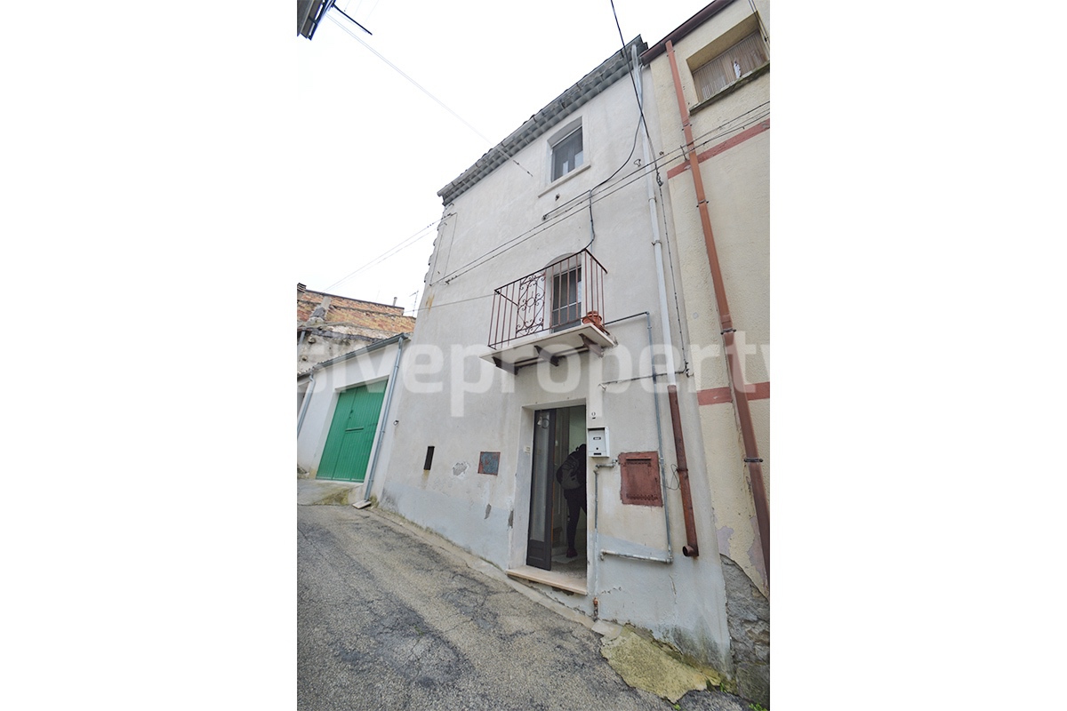 Furnished Townhouse for Sale in Mafalda in Molise with Sea and Mountain Views