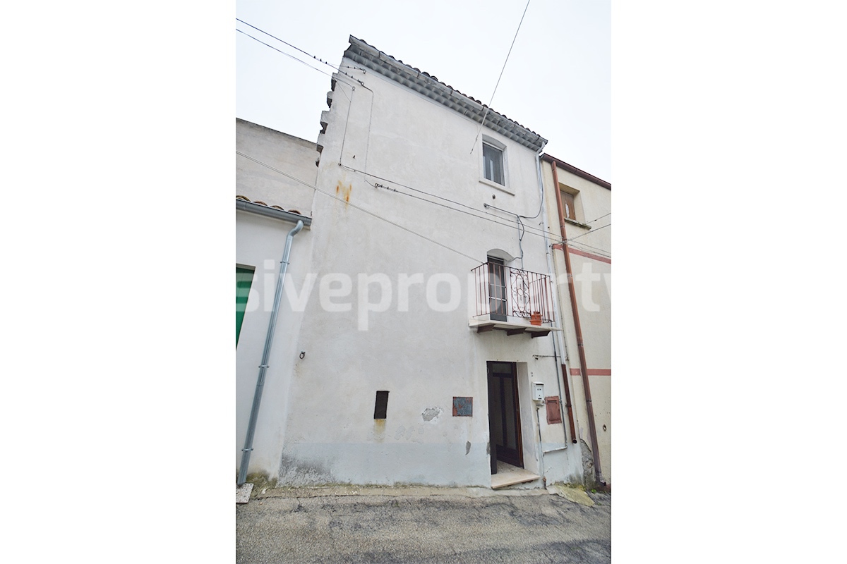 Furnished Townhouse for Sale in Mafalda in Molise with Sea and Mountain Views