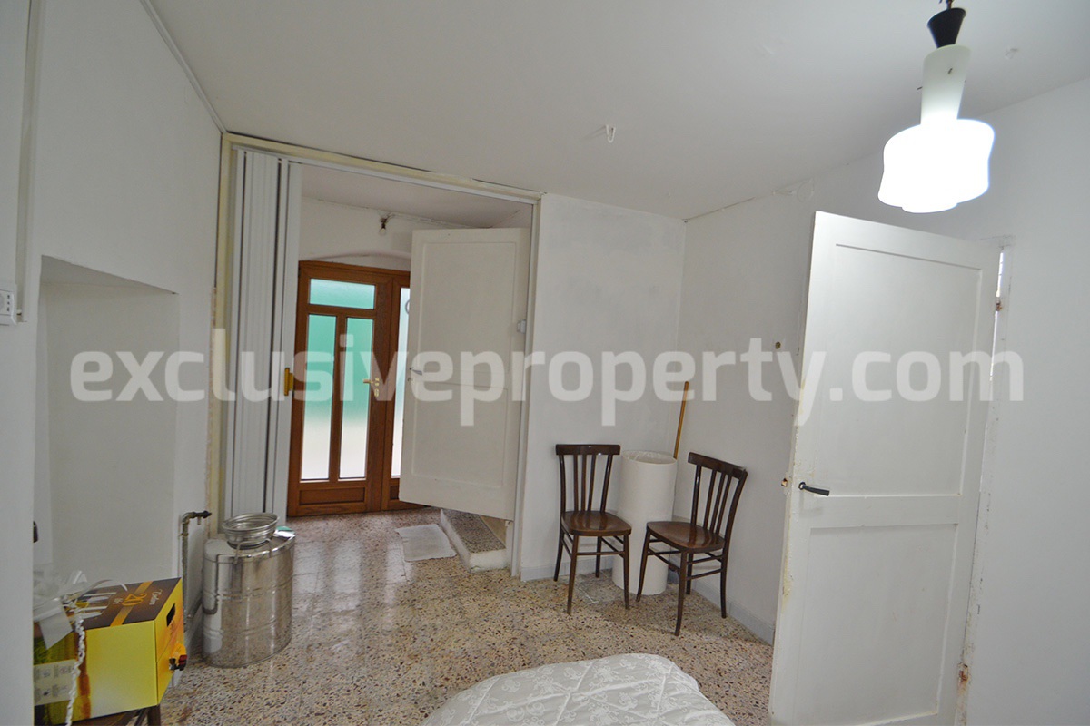 Furnished Townhouse for Sale in Mafalda in Molise with Sea and Mountain Views