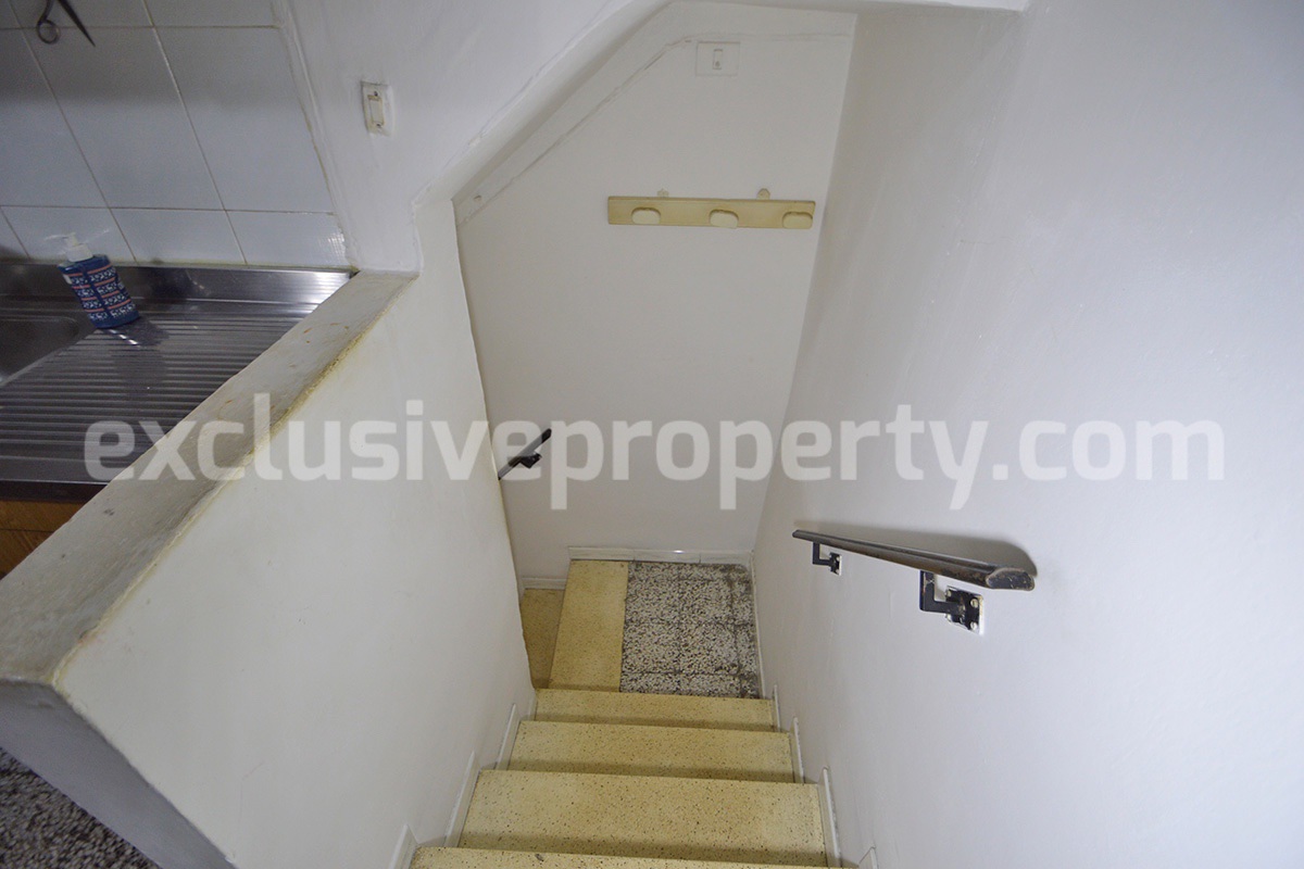 Furnished Townhouse for Sale in Mafalda in Molise with Sea and Mountain Views