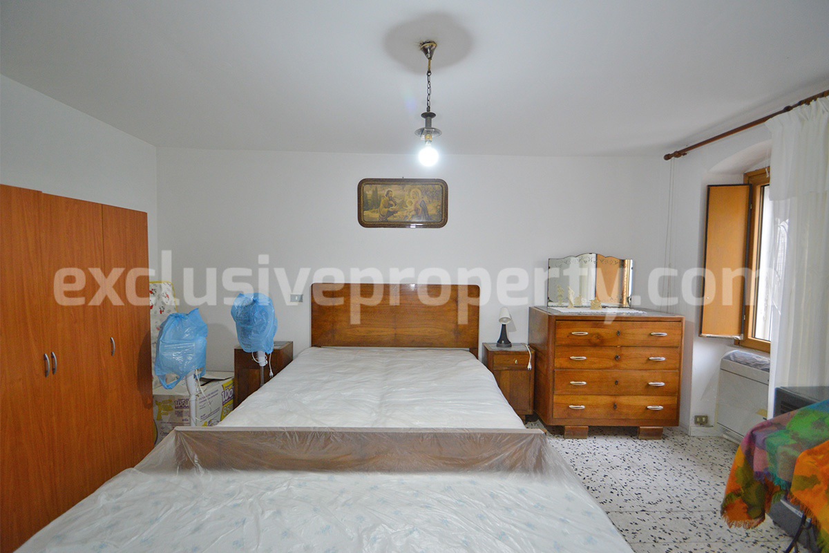 Furnished Townhouse for Sale in Mafalda in Molise with Sea and Mountain Views