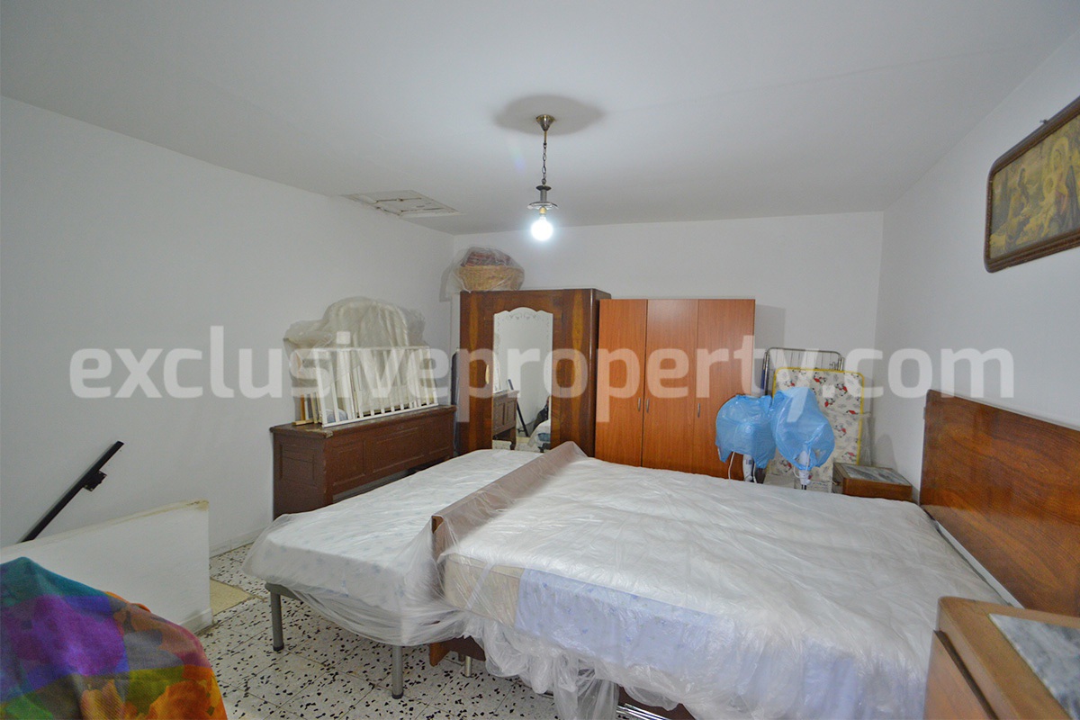 Furnished Townhouse for Sale in Mafalda in Molise with Sea and Mountain Views