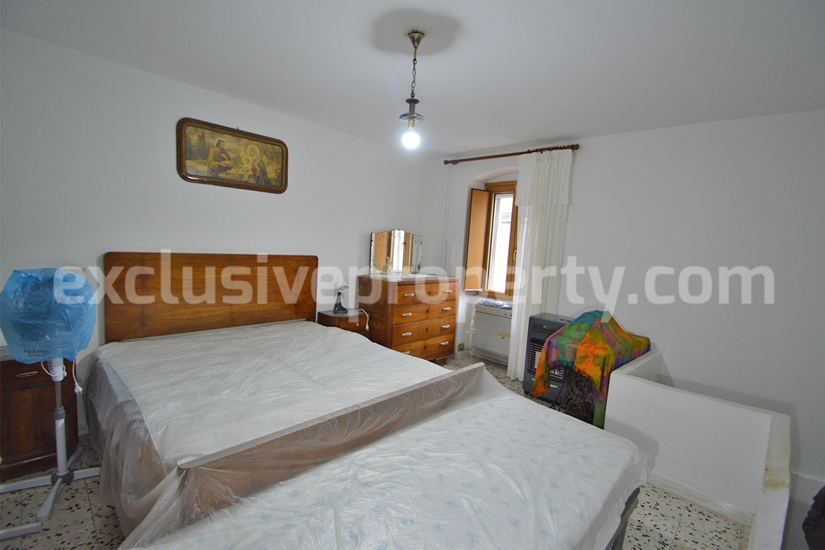 Furnished Townhouse for Sale in Mafalda in Molise with Sea and Mountain Views