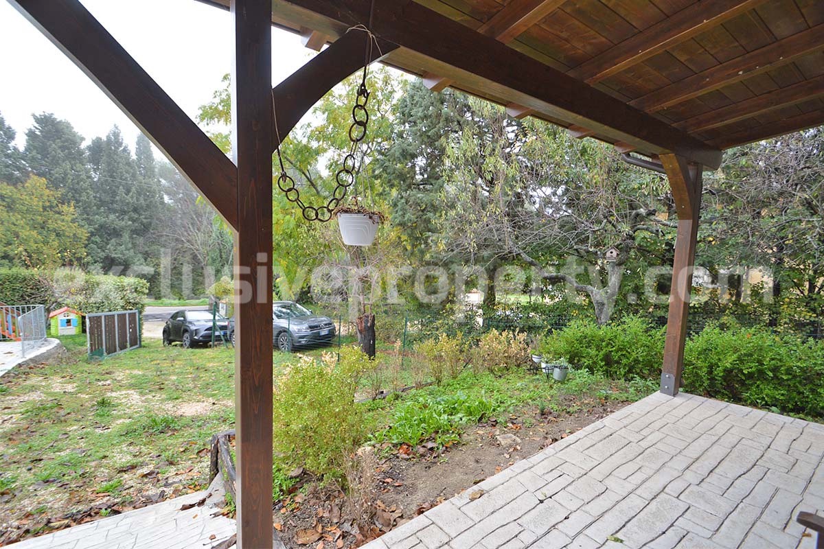 Peaceful Country Oasis for Sale near Mafalda - Molise with Olive Grove - Stone House and Wooden Building